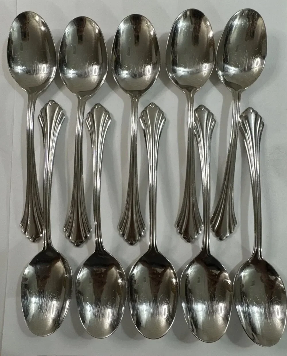 Oneida Bancroft Stainless Steel Soup Spoons 7